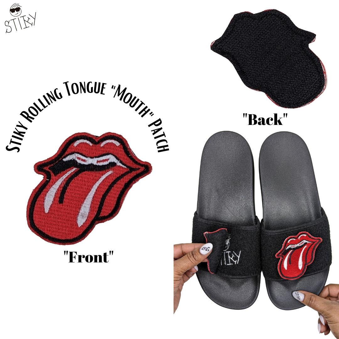 Stiky Rolling Tongue "Mouth" Patch